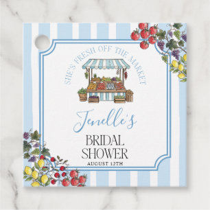 Étiquettes Cadeau Mariée Fraîche du Marché