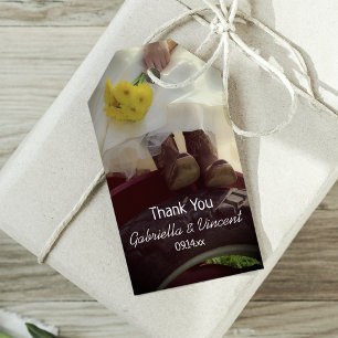 Étiquettes-cadeau Mariée sur Tractor Country Farm Wedding Favor Tags