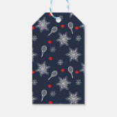 Étiquettes-cadeau Marine bleu 💙 tennis Noël (Dos)