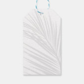 Étiquettes-cadeau Marque cadeau de bienvenue de destination (Dos)