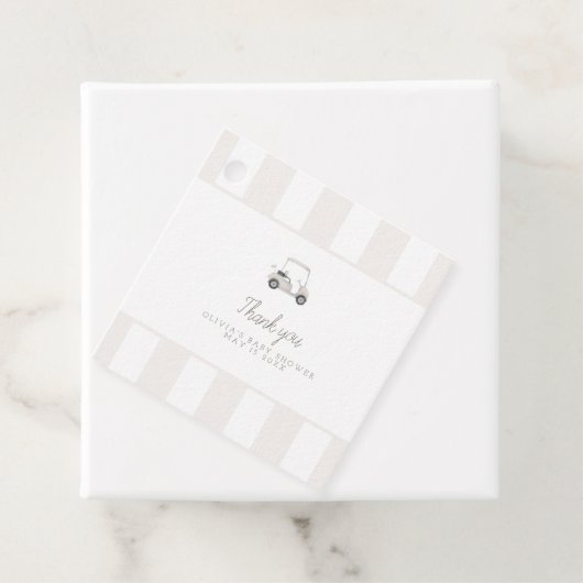 Étiquettes Cadeau Marque de golf moderne Neutral (En situation)