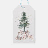 Étiquettes-cadeau Marque de Noël, Marque cadeau de Noël, christma (Dos)