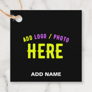 ÉTIQUETTES CADEAU MARQUE NOIRE PERSONNALISABLE VERIFIEE DE STYLE MOD
