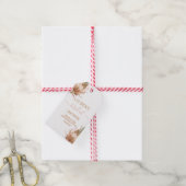 Étiquettes-cadeau Marques cadeaux Boho en terre cuite (Avec de la ficelle)