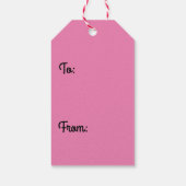 Étiquettes-cadeau marqueurs cadeau de spring neon (Dos)