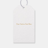 Étiquettes-cadeau Martini Cocktail Mariage Faveur Fête des mariées (Dos)