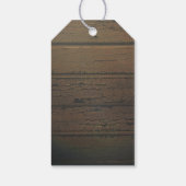 Étiquettes-cadeau Mason Jar s'allume et les feuilles d'automne Rusti (Dos)