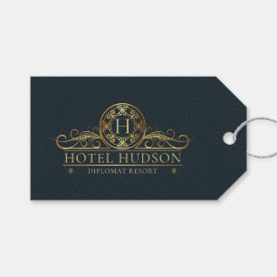 Étiquettes-cadeau Matériel promotionnel de marque d'hôtel