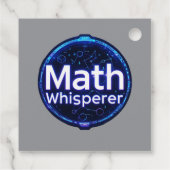 Étiquettes Cadeau Math Enseignant Math Whisperer (Dos)