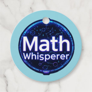 Étiquettes Cadeau Math Enseignant Math Whisperer
