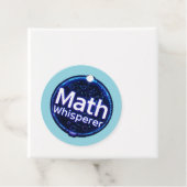 Étiquettes Cadeau Math Enseignant Math Whisperer (En situation)