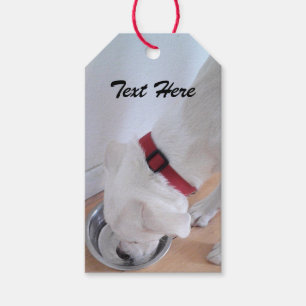 Étiquettes-cadeau Mélange blanc Labrador Mélange Chien Chien Chien C