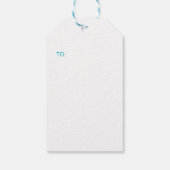 Étiquettes-cadeau Mele Kalikimaka ananas de Noël Hawaii (Dos)