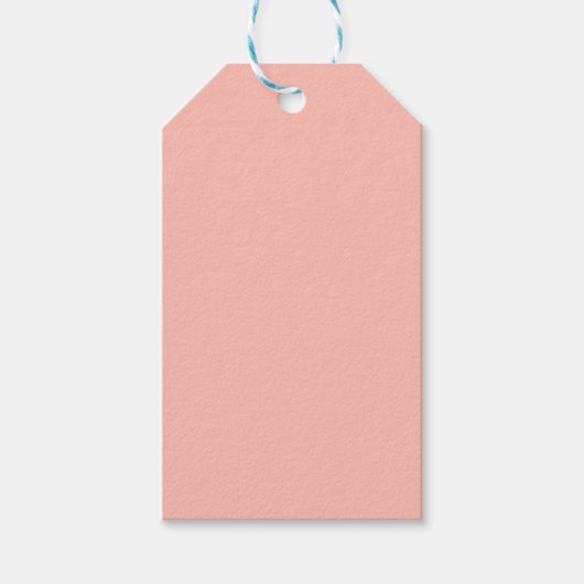 Étiquettes-cadeau melon de couleur (Devant)