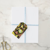 Étiquettes-cadeau Même plus grande idée de couleur (Avec de laficelle)
