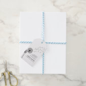 Étiquettes-cadeau Mémorial Minimalisme Botaniques Fleur Dandelion (Avec de laficelle)