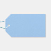 Étiquettes-cadeau Menorah d'or "Happy Hanoukka" (Dos Horizontal)