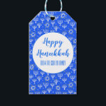 Étiquettes-cadeau Menorah Hanoukka Star de David CUSTOM Holiday<br><div class="desc">J'espère que vous aimez ce design de vacances. Ajoutez votre propre texte à l'avant ou à l'arrière. Consultez ma boutique pour trouver d'autres articles correspondants comme des autocollants, des tasses, des cartes, du papier d'emballage ainsi que d'autres motifs de vacances. Merci d'avoir fait des emplettes avec moi ! Si vous...</div>