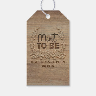 Étiquettes-cadeau Mention à être Mariage