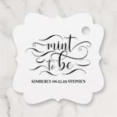 Étiquettes Cadeau Mention à être Mariage (Dos)