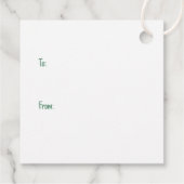 Étiquettes Cadeau Meowy Christmas Cats (Dos)