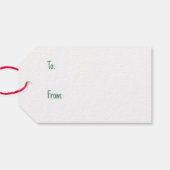 Étiquettes-cadeau Meowy Christmas Cats (Dos (Horizontal))