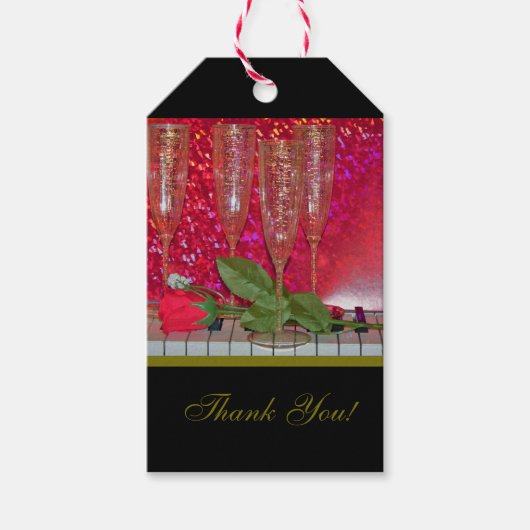 Étiquettes-cadeau Merci (Devant)