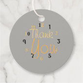 Étiquettes Cadeau Merci (Devant)