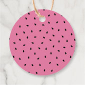 Étiquettes Cadeau Merci à Melon Watermelon Merci (Dos)