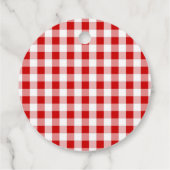 Étiquettes Cadeau Merci à pâte fraise d'anniversaire (Dos)