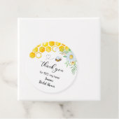 Étiquettes Cadeau Merci Abeille pour Avoir été ici (En situation)