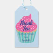 Étiquettes-cadeau Merci Anniversaire de enfant Cupcake (Devant)
