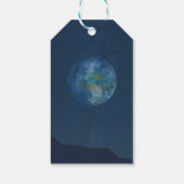 Étiquettes-cadeau Merci Astronaut fête d'anniversaire (Dos)