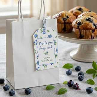 Étiquettes-cadeau Merci beaucoup Berry