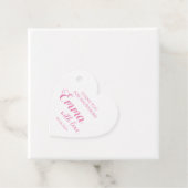 Étiquettes Cadeau Merci Bébé Fille Pour Baby shower De Douche (En situation)