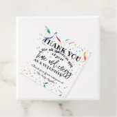 Étiquettes Cadeau Merci bénévole (En situation)