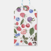 Étiquettes-cadeau Merci Berry Much Douche (Dos)