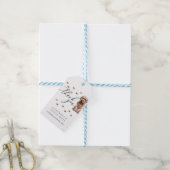 Étiquettes-cadeau Merci Cavalier Cavapoo chien Mariage (Avec de laficelle)