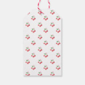Étiquettes-cadeau Merci Cherry Beaucoup Coquette Cherry (Dos)