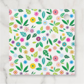 Étiquettes Cadeau Merci coloré d'animaux africains (Dos)