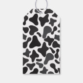 Étiquettes-cadeau Merci d'anniversaire de la vache Moo (Dos)