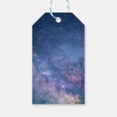 Étiquettes-cadeau Merci d'anniversaire de l'espace (Dos)