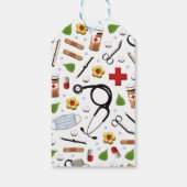 Étiquettes-cadeau Merci d'appréciation des infirmières (Dos)