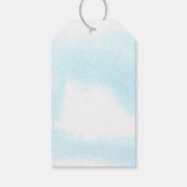 Étiquettes-cadeau Merci de Baby shower Boho Sunshine (Dos)