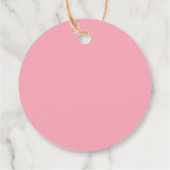 Étiquettes Cadeau Merci de Baby shower doux Berry (Dos)