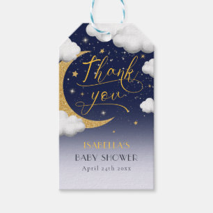 Étiquettes-cadeau Merci de Baby shower Twinkle Little Star