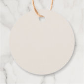 Étiquettes Cadeau Merci de Bohême (Dos)