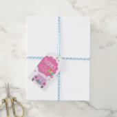 Étiquettes-cadeau Merci de conduire par (Avec de laficelle)