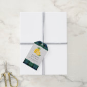 Étiquettes-cadeau Merci de Fête des mariées d'agrumes rustique (Avec de la ficelle)