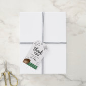 Étiquettes-cadeau Merci de football aquarelle (Avec de la ficelle)